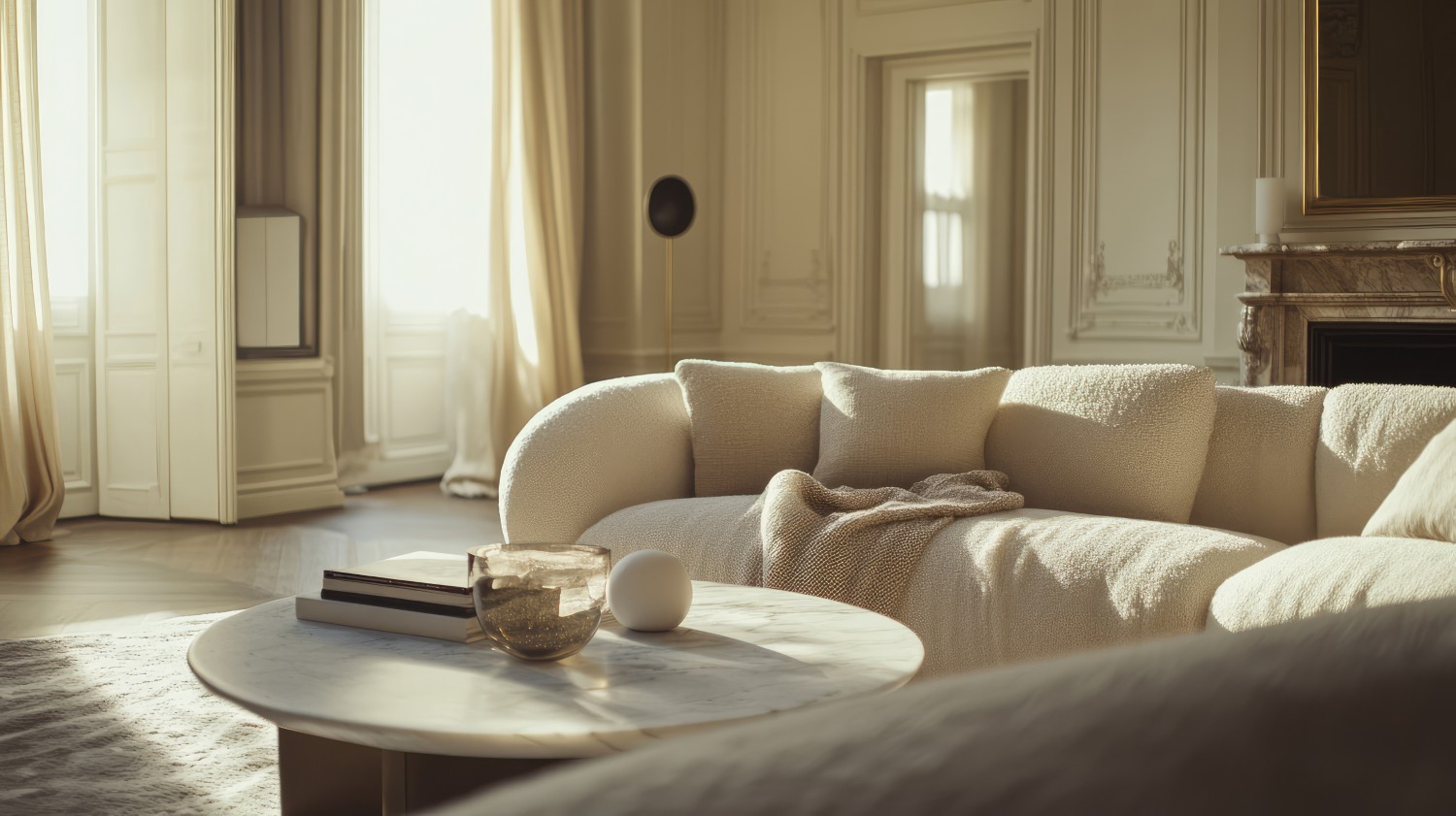 quiet luxury styl salon